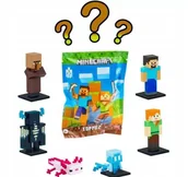Figurki dla dzieci - MINECRAFT SURPRISE FIGURKA 3D TOPPEEZ niespodzianka steve alex - miniaturka - grafika 1