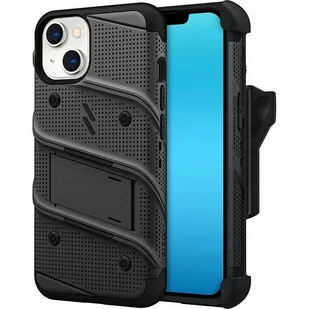 Zizo Etui + szkło 9H Bolt do iPhone 14 czarne - Etui i futerały do telefonów - miniaturka - grafika 2