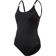 Stroje kąpielowe - Firefly damski kostium kąpielowy Nana II czarny czarny 38B - miniaturka - grafika 1