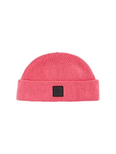 TOM TAILOR Denim Czapka męska Beanie Fisherman, 32263-Flash Flame Pink, jeden rozmiar - Czapki męskie - miniaturka - grafika 1