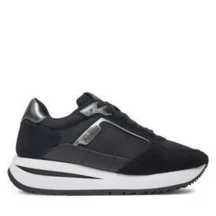 Sneakersy Guess FLPEGY FAB12 Czarny - Sneakersy damskie - miniaturka - grafika 1