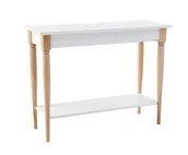 Konsole i sekretarzyki - Konsola RAGABA MAMO, biała, 74x105x35 cm - miniaturka - grafika 1