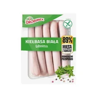 Pasztet i przetwory mięsne - Kiełbasa Biała Luksusowa Z Kurcząt 400 G Drobimex - miniaturka - grafika 1