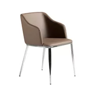 Krzesła - Krzesło do jadalni tapicerowane ekoskórą  4022 ANGEL CERDA - miniaturka - grafika 1