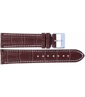 Akcesoria do zegarków - PASEK TEKLA 20MM CIEMNOBRĄZOWY K21 - SALON W KRAKOWIE - miniaturka - grafika 1