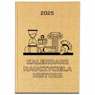 Notesy i bloczki - KALENDARZ ZŁOTY B5 2025 Dla NAUCZYCIELA WF Dzień Nauczyciela HISTORII Wzory - miniaturka - grafika 1