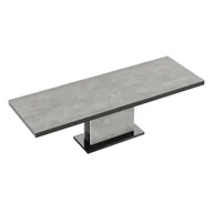 Stoły - Stół rozkładany MODICA Grey Stone MAT + Grey Stone MAT + Czarny HG - miniaturka - grafika 1