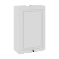 Meble kuchenne - Matera Szafka Wisząca Wysoka Okap Czarny Gok-60-H92 Biały Mat - miniaturka - grafika 1