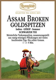 Ronnefeldt Czarna herbata Assam Broken Goldspitzen 100g - Herbata - miniaturka - grafika 2