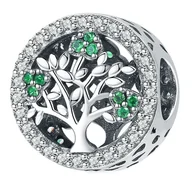 Wisiorki - Zawieszka SREBRO 925 Charms koralik do PANDORA Drzewo Życia - miniaturka - grafika 1