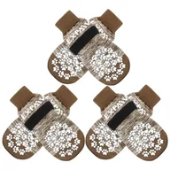 Skarpetki dla dzieci - EXPAWLORER Dwustronne antypoślizgowe skarpety dla psów, łapy, zatrzymują lizanie, ochraniacze łap psa, świetna kontrola trakcji, do podłóg z twardego drewna w pomieszczeniach, skarpety dla psa z - miniaturka - grafika 1