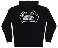 Bluzy męskie - bluza męska INDEPENDENT INDEPENDENT TRUCKING ZIP HOODED HEAVYWEIGHT SWEATSHIRT BLACK - miniaturka - grafika 1