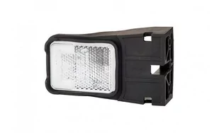 Lampa Obrysowa Przednia Biała Z Odblaskiem Horpol Ld 2732 12/24 V - Akcesoria do przyczep i kamperów - miniaturka - grafika 1
