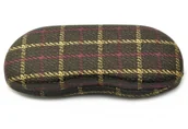 Akcesoria do okularów - Etui Futerał na okulary ET-104D kratka - miniaturka - grafika 1