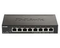 Pozostałe akcesoria sieciowe - D-LINK 8-Port Layer2 PoE Smart Gigabit Switch 8x 10/100/1000Mbps TP RJ-45 PoE Port 802.3af/at Power-over-Ethernet up to 30 Watt - miniaturka - grafika 1