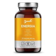 Suplementy naturalne - Panaseus Energia - Guarana + Żeń-szeń + Maca + Schisandra + Rhodiola + Imbir (50 kaps.) - miniaturka - grafika 1