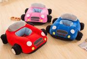 Zabawki interaktywne dla dzieci - Pluszowe siedzisko dla dzieci Samochód - różowe - miniaturka - grafika 1