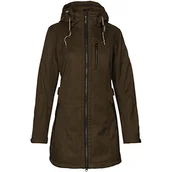 Kurtki damskie - G.I.G.A. DX Matava Casual Soft Shell parka damska z odpinanym kapturem zielony ciemnooliwkowy 36 - miniaturka - grafika 1