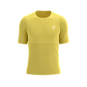 Koszulki sportowe męskie - COMPRESSPORT Koszulka biegowa PRO RACING SS T-SHIRT lemon - miniaturka - grafika 1