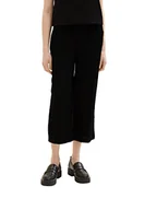 Spodnie damskie - TOM TAILOR Damskie spodnie 1036866, 14482-Deep Black, 46/26L, 14482 – Deep Black, 46W / 26L - miniaturka - grafika 1