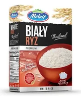 Ryż - ﻿Melvit Ryż Biały 4x100g - miniaturka - grafika 1