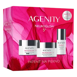 Agenity 5o Neuroglow (Krem na dzień 50ml + Krem na noc 50ml + Prolift Koncentrat 15ml) - Zestawy kosmetyków damskich - miniaturka - grafika 1