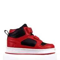 Buty dla dziewczynek - Buty dziecięce Kappa Lineup Mid Czerwone 280015M-2011 25 - miniaturka - grafika 1