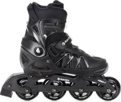 Rolki - Rolki RAVEN Expert rekreacyjne regulowane czarne r. 40-43 - miniaturka - grafika 1