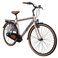 Rowery - Rower miejski INDIANA Storica 140 3B 28 cali męski Kremowy - miniaturka - grafika 1
