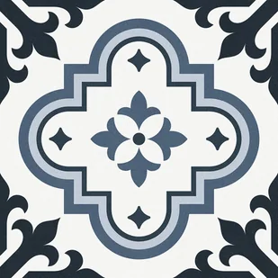 Gres Patchwork Paris rivoli mat 25x25 Keros - Płytki ceramiczne - miniaturka - grafika 1