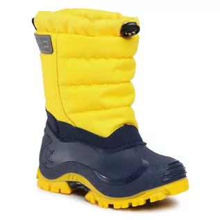 Buty dla dziewczynek - Śniegowce CMP - Kids Hanki 2.0 30Q4704  Yellow R411 - grafika 1