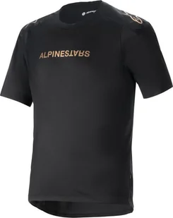 Alpinestars Koszulka krótki rękaw ALPINESTARS A-ARIA POLARTEC SWITCH SS JERSEY, Black Rozmiar: M - Koszulki męskie - miniaturka - grafika 1