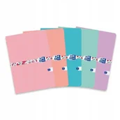 Zeszyty szkolne - Oxford Zeszyt FLORAL A5 60k 90g kratka z marginesem mix 400148581 400148581 - miniaturka - grafika 1