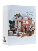 Albumy fotograficzne - ALBUM kieszeniowy do zdjęć 10x15 cm wsuwane 304 zdjęcia RETRO biały - miniaturka - grafika 1