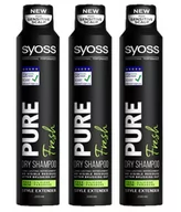 Szampony do włosów - 3X Suchy Szmapon Do Włosów Odświeżający 200Ml Syoss - miniaturka - grafika 1