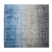 Dywany - Beliani Dywan szaro-niebieski 200x200 cm krótkowłosy ERCIS - miniaturka - grafika 1