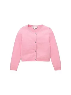TOM TAILOR Dziewczęcy kardigan dziecięcy, 31685 - Fresh Pink, 128/134 cm - Swetry damskie - miniaturka - grafika 1