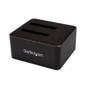 Stacje dokujące i replikatory portów - StarTech SDOCK2U33V stacja dokująca do dysków twardych USB 3.2 Gen 1 (3.1 Gen 1) Type-B Czarny - miniaturka - grafika 1