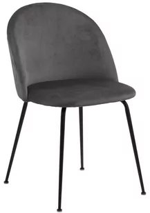 D2.Design Krzesło Louise Grey 204461 - Krzesła - miniaturka - grafika 1