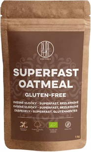 BrainMax Pure Superfast Płatki Owsiane, bezglutenowe BIO, 1 kg - Zdrowa żywność - miniaturka - grafika 1
