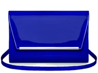 Torebki damskie - Solome, Torebka wizytowa, kopertówka, kobaltowa, M10 - miniaturka - grafika 1