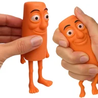 Zabawki zręcznościowe - Gniotek antystresowy Tung Tung Sahur 10cm - miniaturka - grafika 1