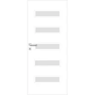 Drzwi wewnętrzne - Skrzydło ROCO pokój biały 80 L 2Z - miniaturka - grafika 1