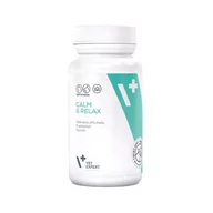 Suplementy i witaminy dla psów - VetExpert Cats & Dogs Clam & Relax 30 Capsules - preperat dla psów i kotów wspomagający zwalczanie objawów stresu i niepokoju 30 kapsułek - miniaturka - grafika 1