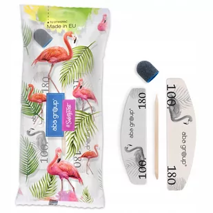 ABA Group Zestaw 9 Pilnik Polerka 100/180 Kapturek - Akcesoria do paznokci - miniaturka - grafika 1