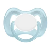 Smoczki uspokajające - MININOR, Smoczek uspokajający, anatomiczny, Niebieski, 6m+ - miniaturka - grafika 1