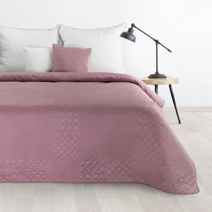 Narzuta 170 x 210 Pikowana Eurofirany Boni5 Róż - Narzuty - miniaturka - grafika 2