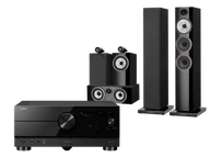 Kino domowe - Yamaha RX-A4A (czarny) + 704 S3 + 705 S3 + HTM72 S3 (czarny) - miniaturka - grafika 1