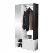 Meble do przedpokoju - Garderoba z lustrem Domiko Szafka do przedpokoju - miniaturka - grafika 1