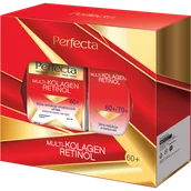 Zestawy kosmetyków damskich - Zestaw Perfecta Multikolagen Retinol Krem na dzień i na noc 60+ plus Krem pod oczy - miniaturka - grafika 1